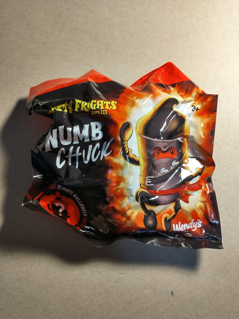 2026 Wendy’s Frosty Frights Numb Chuck Sealed Toy